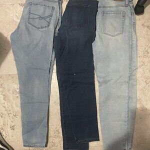 Aeropostale Jeans Womens Blue Denim Lot of 3